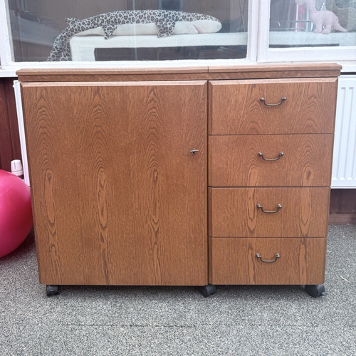 Horn sewing machine cabinet - horn,