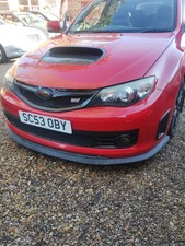  SUBARU STi 2008-2010 HATCH. FRONT LIP SPOILER / SPLITTER 