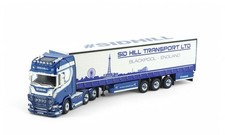 Tekno 1:50 Sid Hill Scania Next Gen S-Serie Highline Tarpaulin Sem Truck Diecast