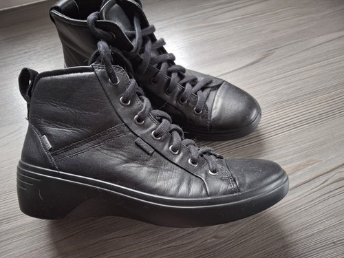 Ecco black high - high, soft
