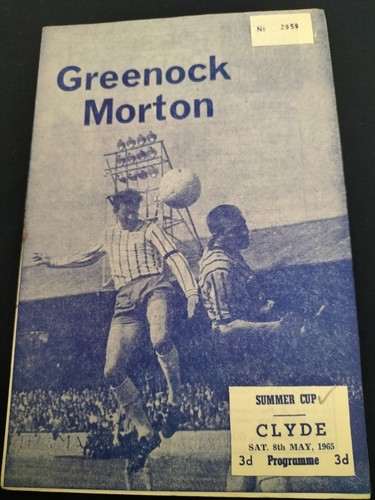 Greenock morton clyde - greenock,
