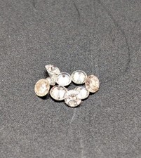 9pc Melee Diamonds 0.07–0.15ct – Mixed Clarity Natural Stones