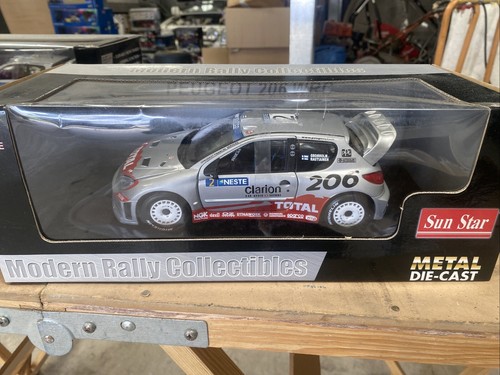 Sun star peugeot 206 wrc - star,