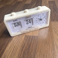 Retro Flip Clock Calendar
