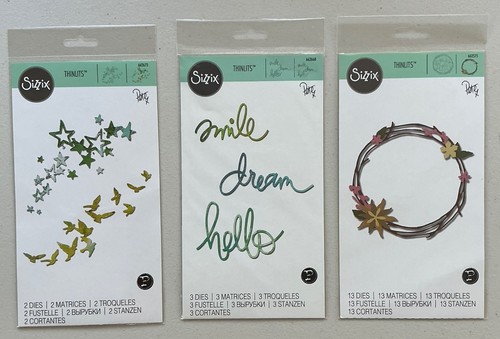 Sizzix die sets - -,