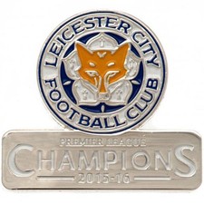 Leicester City FC Badge Champions - Brand New Official Merchandise