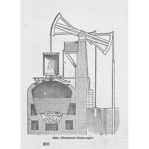 Newcomen steam engine - newcomen's,
