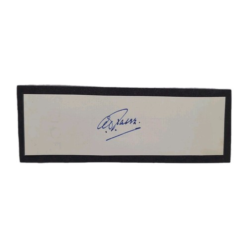 Signed alexander donald fraser - signed,