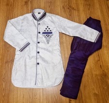 Boys Indian Sherwani Suit Wedding Attire Age 6 Desi Walima