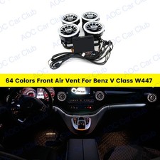 64 Colors Front Air Vent LED