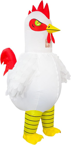 Inflatable chicken costume - inflatable,