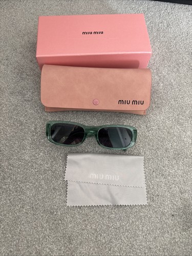 Miu green frame sunglasses - frame,
