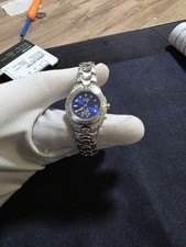 Citizen Quartz Disney Mickey Mouse Watch with A Blue Dial Stainless Steel Band