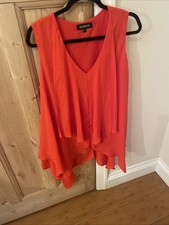 Sleeveless Dress/ Top Orange