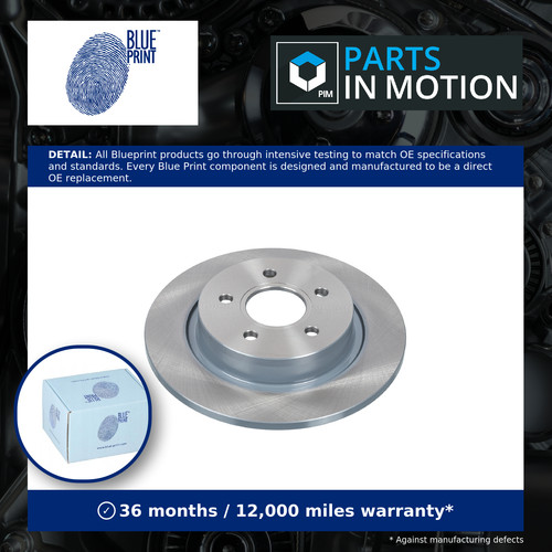 Brake discs pair solid - discs,