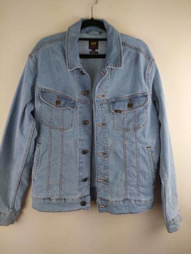 Vintage lee denim rider jacket - denim,