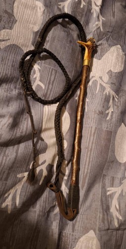 Vintage leather hunting - leather,