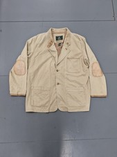 Orvis Zambezi Jacket Beige XL Safari 100% Cotton