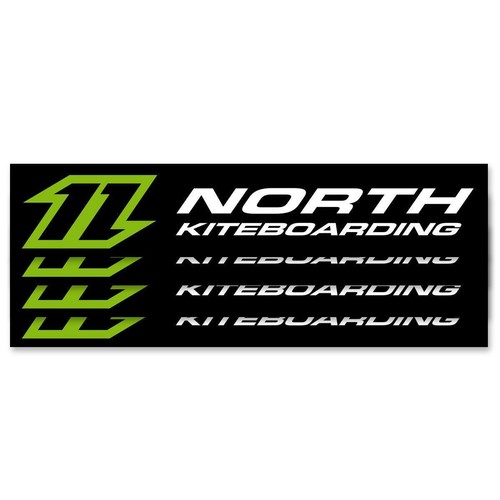 North kiteboarding sticker set - north,