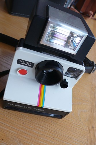 Polaroid 1000 land camera very - camera,