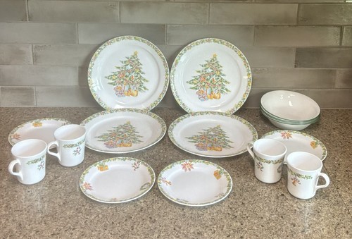Vintage corelle christmas - corelle, joy