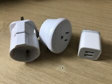 Twin USB Plug Adapter Travel
