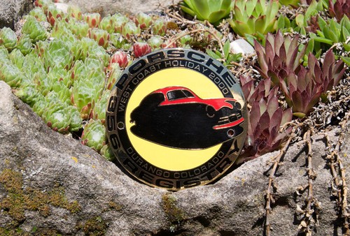 Vintage enamel automobile car - enamel,