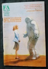 Fantasy Advertiser #114. October 1989 FN (7.0) Paul Chadwick, Bill Sienkiewicz