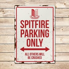 Triumph Spitfire Parking Sign