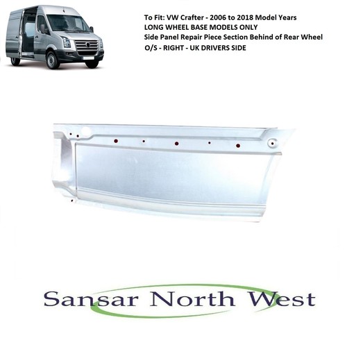 Crafter side panel repair - vw,
