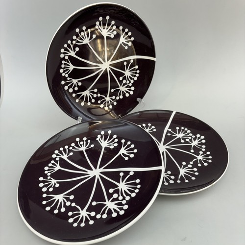 Ikea set dark plum - set/3, parsley