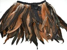 Brown Feather Stole Gothic