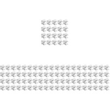 20 Pcs Zinc Alloy Glass Shelf