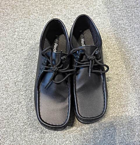 Black moc toe lace wallabee - moc-toe, lace-up/wallabee