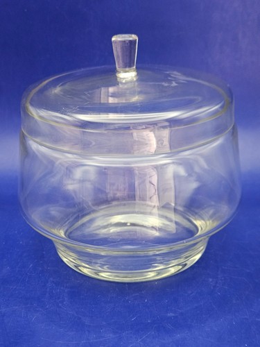 Large glass sweetie - sweetie, jar
