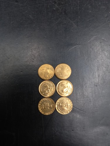 Miniature brass filler - x6,