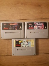 Super Nintendo Entertainment System SNES Games Bundle