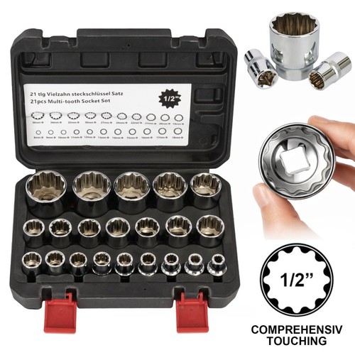 21x multi spline socket set - 21x,
