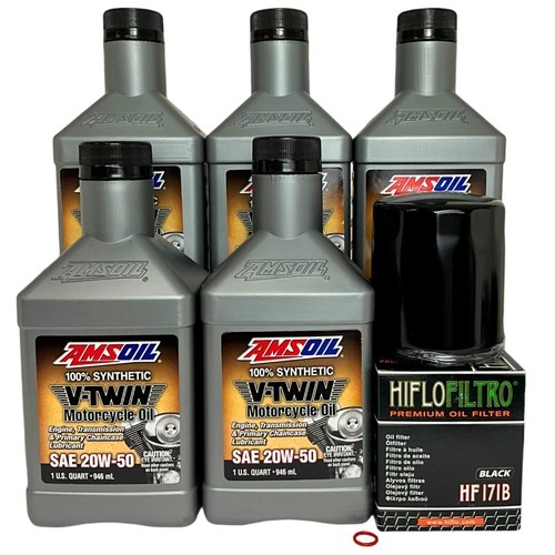 Twin oil change - v-twin, harley