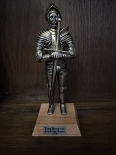 DOLLS HOUSE MINIATURE: King Henry VIII FOOT COMBAT SUIT of ARMOUR Tudor PRELOVED