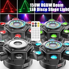 150W Moving Head Party Light Rotating Disco Ball Laser Beam Strobe Remote DMX