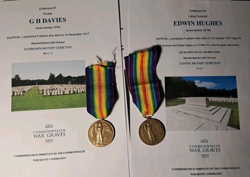 Ww1 victory medals to - ww1,