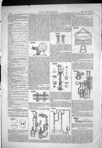 Old american patents - american,
