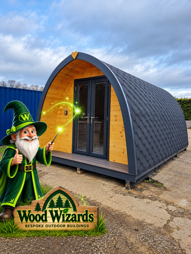 Glamping pod made - to, order