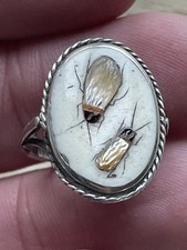 Silver Shibayama Insect Style