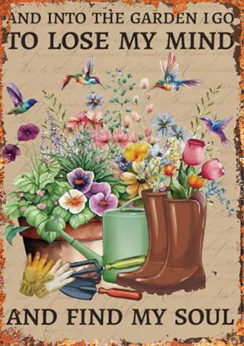 Funny garden mind and - funny, soul