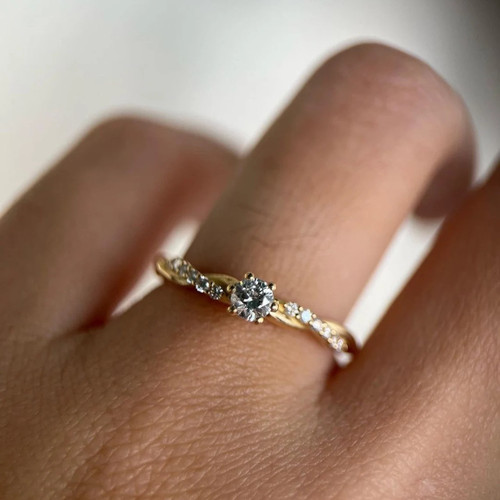 Round lab grown diamond - round,