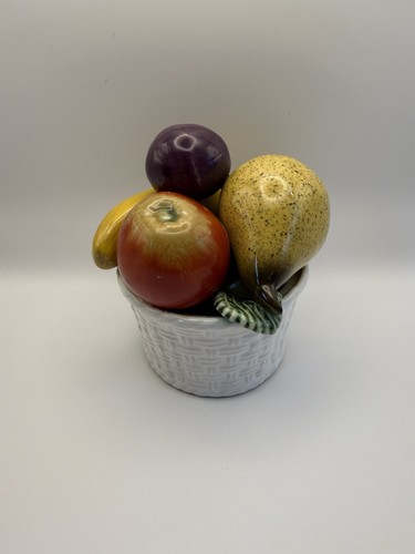 Vintage glazed ceramic faux - vintage,