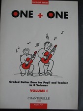 One + One guitar duos for Pupil & Teacher Vol. 1 EGTA Series sheet music