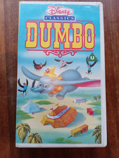 Disney's DUMBO (PAL VHS) Includes 3 Enchanting Cartoons -Watched by me
